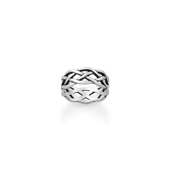Hot James Avery Artisan Jewelry Woven Trinity Wedding Ring