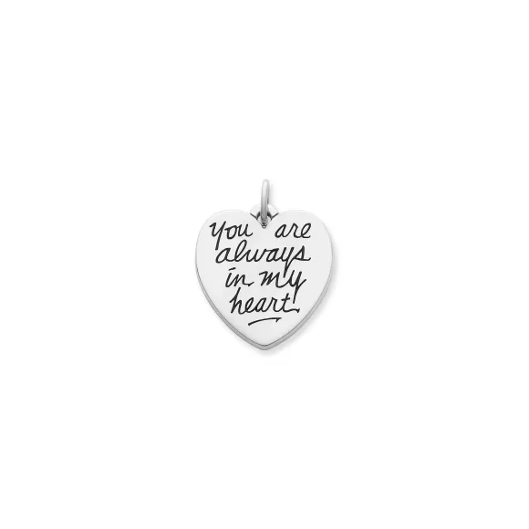 New James Avery Artisan Jewelry You Are Always In My Heart Charm